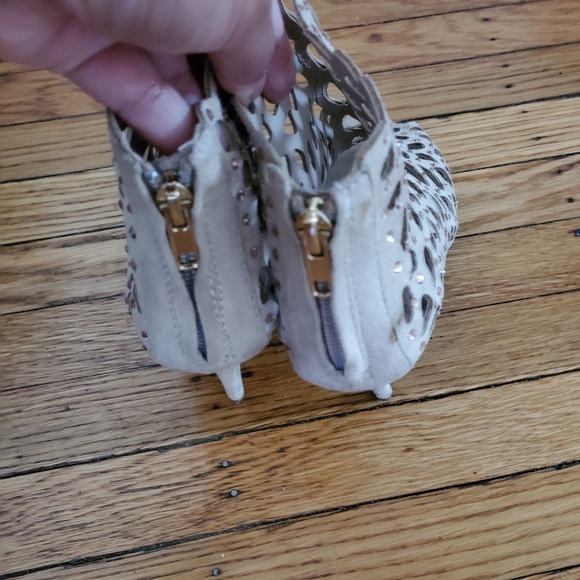 Zigi Soho Dariah open toe studded Caged Booties - Picture 4 of 6